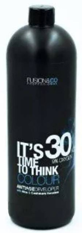 Fusion&CO It`s Time to Think Colour Antiage Daveloper Woda Oxydant 9% 1000ml